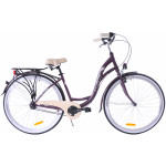 Mestský bicykel 28 Fuzlu Nevada S-3 Fialová